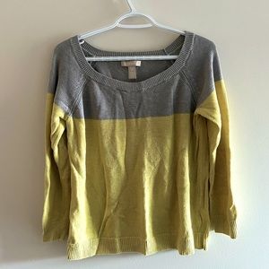 Medium two toned banana republic sweater - super soft
